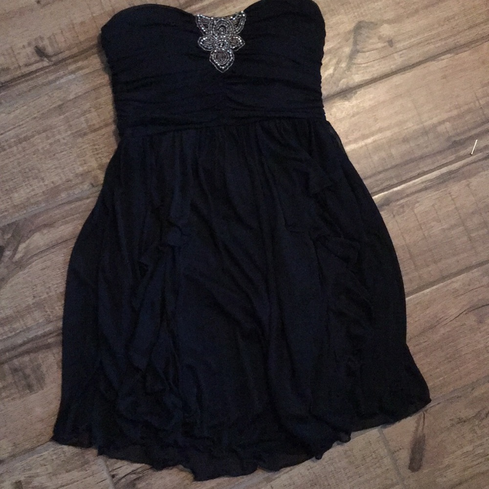 Black formal dress